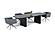 Modrest Calhoun - Modern Smoked Oak Extendable Dining Table by VIG Furniture