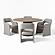 Modrest Sheridan - Mid-Century Modern Walnut Round Dining Table by VIG Furniture