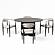 Modrest Depew - Mid-Century Modern Black Oak Round Dining Table by VIG Furniture