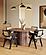 Modrest Depew - Mid-Century Modern Walnut Round Dining Table by VIG Furniture
