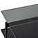 Modrest Conley - Mid-Century Modern Grey Glass + Black Ash Coffee Table by VIG Furniture