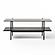 Modrest Conley - Mid-Century Modern Grey Glass + Black Ash Coffee Table by VIG Furniture