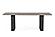 Modrest Murphy - Modern Grey Aged Oak & Black Metal Dining Table by VIG Furniture