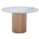 Modrest - Cambridge White Marble & Mango Round Dining Table by VIG Furniture