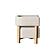 Modrest Fang - Modern White Fabric & Wood Accent Chair by VIG Furniture