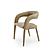 Modrest Faerron - Modern Tan Leatherette Dining Chair by VIG Furniture