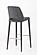 Modrest Williamette Mid-Century Dark Grey Fabric Bar Stool by VIG Furniture