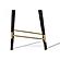 Modrest Adak - Modern Glam Green w/Black & Gold Bar Stool by VIG Furniture