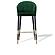 Modrest Adak - Modern Glam Green w/Black & Gold Bar Stool by VIG Furniture