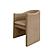 Modrest Danube - Modern Beige Fabric Dining Chair by VIG Furniture