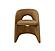 Modrest Brea - Modern Tan Fabric Dining Chair by VIG Furniture