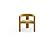 Modrest Cherish - Modern Tan Fabric Dining Chair by VIG Furniture