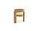 Modrest Cherish - Modern Tan Fabric Dining Chair by VIG Furniture