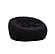 Divani Casa Yolonda - Modern Curved Black Fabric Chair by VIG Furniture