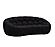 Divani Casa Yolonda - Modern Curved Black Fabric Loveseat by VIG Furniture
