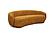 Divani Casa Andrew - Modern Orange Fabric Sofa by VIG Furniture