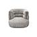 Divani Casa Shay - Modern Grey Fabric Accent Chair + Ottoman by VIG Furniture