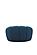 Divani Casa Yolonda - Modern Curved Dark Teal Fabric Chair by VIG Furniture