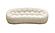 Divani Casa Yolonda - Modern Curved Off-White Fabric Loveseat by VIG Furniture