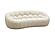 Divani Casa Yolonda - Modern Curved Off-White Fabric Loveseat by VIG Furniture