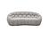 Divani Casa Yolonda - Modern Curved Light Grey Fabric Sofa Set by VIG Furniture