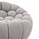 Divani Casa Yolonda - Modern Curved Light Grey Fabric Sofa Set by VIG Furniture