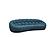 Divani Casa Yolonda - Modern Curved Dark Teal Fabric Sofa by VIG Furniture