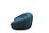Divani Casa Yolonda - Modern Curved Dark Teal Fabric Sofa by VIG Furniture