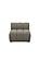 Divani Casa Juniper - Modern Grey Fabric Modular Armless Seat by VIG Furniture