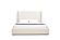 Modrest Byrne - Modern Off White Fabric Bed by VIG Furniture
