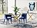 Modrest Pyrite Modern Glass and Gold Dining Table by VIG Furniture