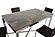 Modrest Santiago Modern Rectangular Wood Mosaic Dining Table by VIG Furniture