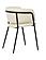 Modrest Chilton - Modern Off White Dining Chair Set of 2 by VIG Furniture