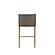 Modrest Fairview - Contemporary Grey + Brass Counter Stool by VIG Furniture