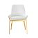 Modrest Ganon - Modern White & Gold Dining Chair by VIG Furniture