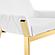 Modrest Ganon - Modern White & Gold Dining Chair by VIG Furniture
