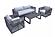 Renava Whimsy - Modern Outdoor Light Grey & Dark Grey Sofa Set by VIG Furniture