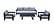 Renava Wake - Outdoor Dark Charcoal Sofa Set by VIG Furniture