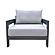 Renava Wake - Modern Charcoal Outdoor Lounge Chair by VIG Furniture