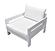Renava Wake - Modern White Outdoor Lounge Chair by VIG Furniture