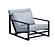 Renava Boardwalk Outdoor Grey Lounge Chair Set by VIG Furniture