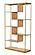 Modrest Jessica - Modern Oak & Brass Bookshelf by VIG Furniture