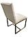 Modrest Barker - Modern Beige & Brush Gold Dining Chair (Set of 2) by VIG Furniture