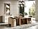 Modrest Marjorie - Modern Walnut + Brushed Gold Rectangular Dining Table by VIG Furniture