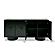 Modrest Calexico - Contemporary Black Wave Glass + Black Buffet by VIG Furniture
