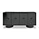 Modrest Calexico - Contemporary Black Wave Glass + Black Buffet by VIG Furniture