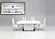 Zenith Modern White Extendable Dining Table by VIG Furniture
