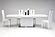 Zenith Modern White Extendable Dining Table by VIG Furniture