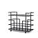 Modrest Deakin - Black Stainless Steel and Black Glass Wine Rack by VIG Furniture