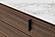 Modrest Chelton - Contemporary White Ceramic & Walnut Dresser by VIG Furniture